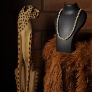 The Timeless Grace_ Pear Necklace