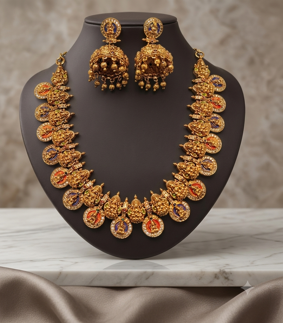 Royal Heritage Coin Necklace Set