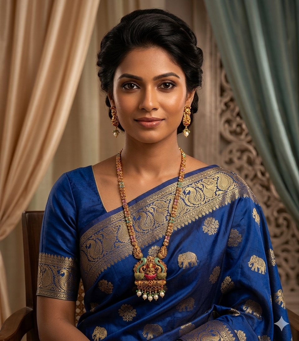 Rajkumari Pendant Necklace Set - Image 2
