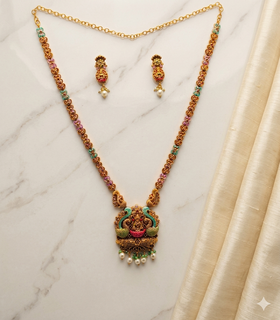 Rajkumari Pendant Necklace Set