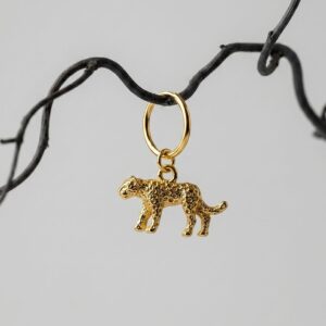 Leopard Hoop Earrings