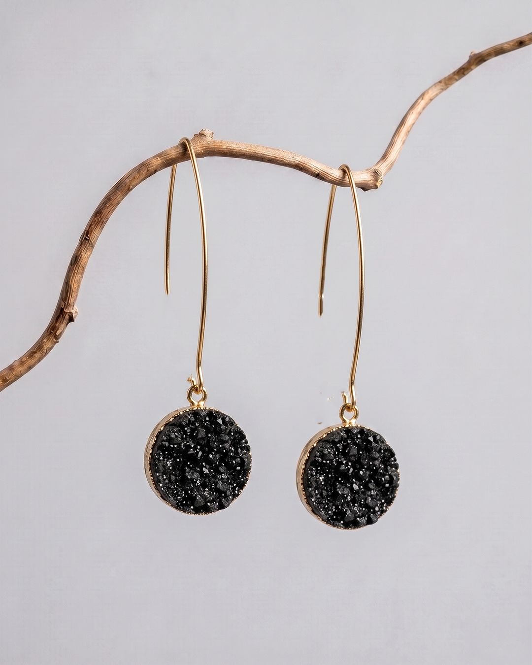 Copper Hook Earrings