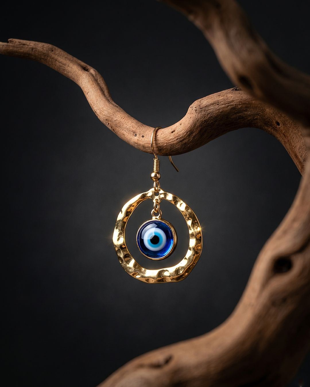Hip-Hop Angel Eye Dangle Earrings