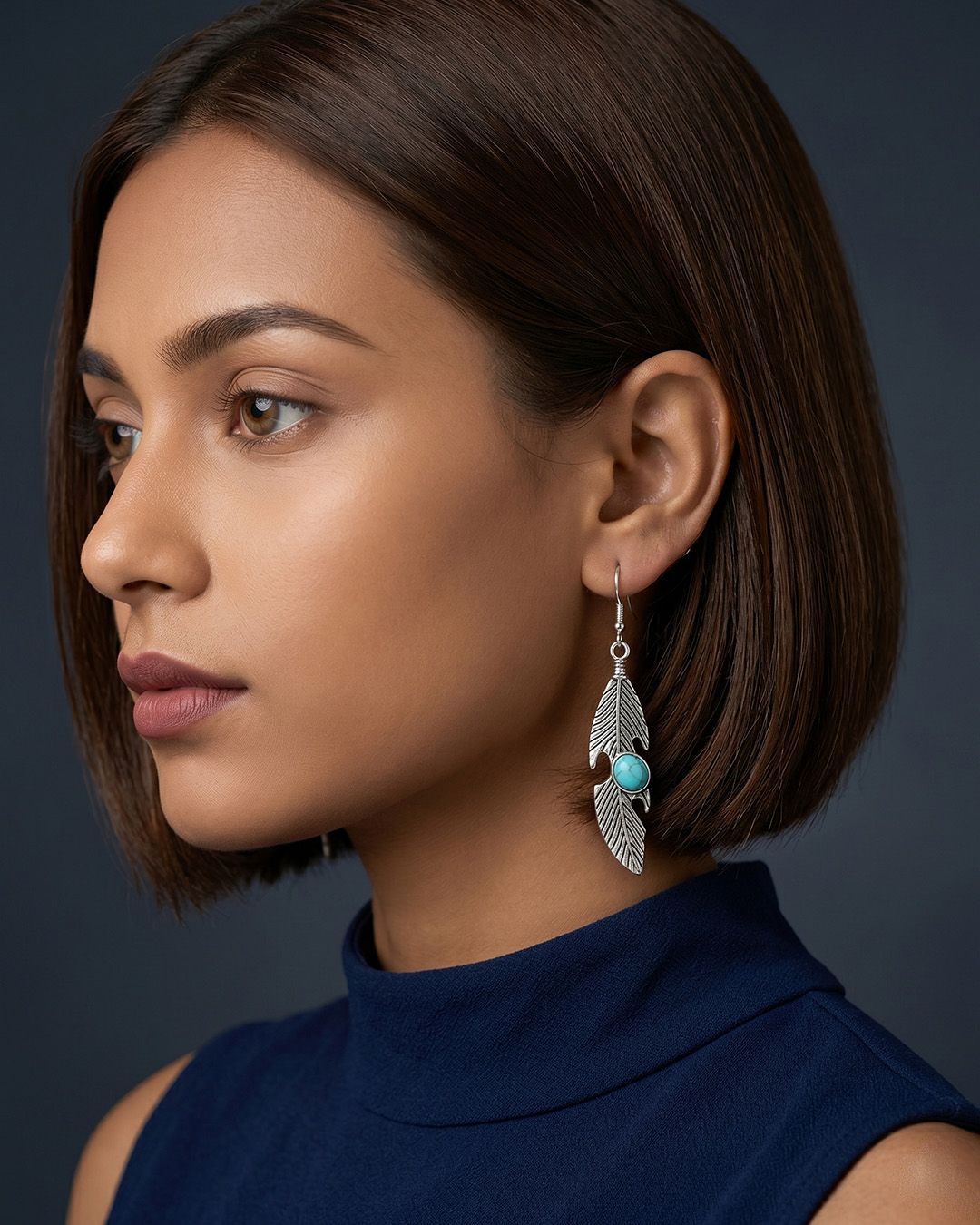 Alloy Material Earrings