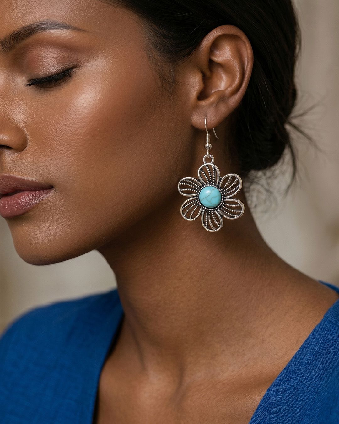 Alloy Material Earrings
