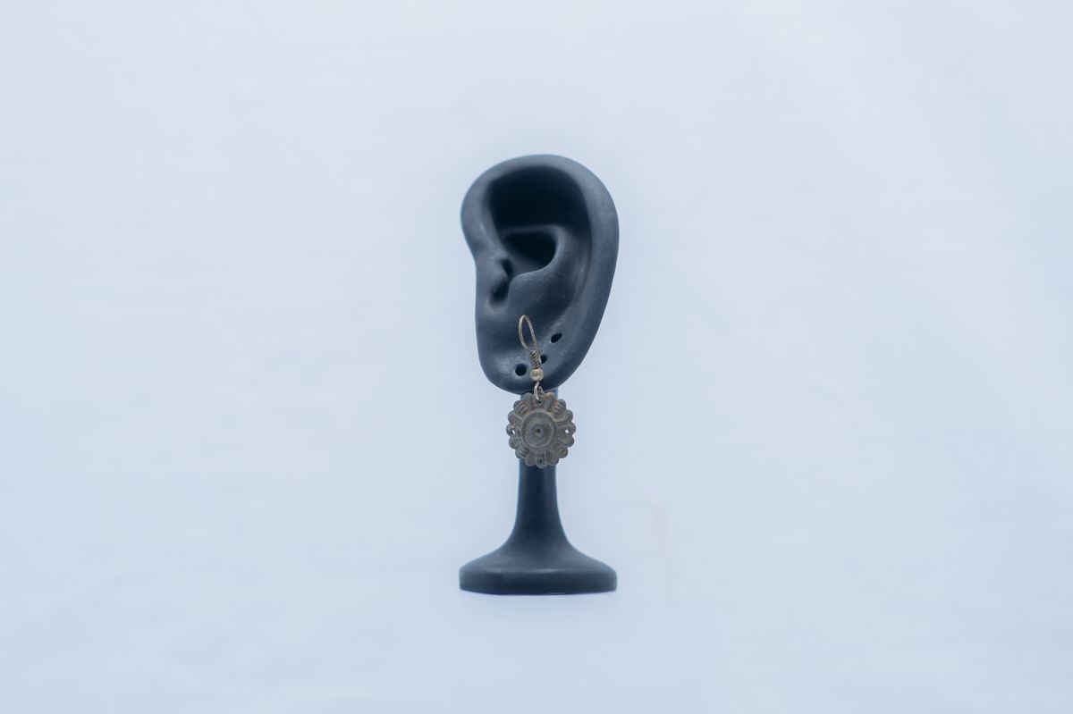 Noir Charm Drop Earrings