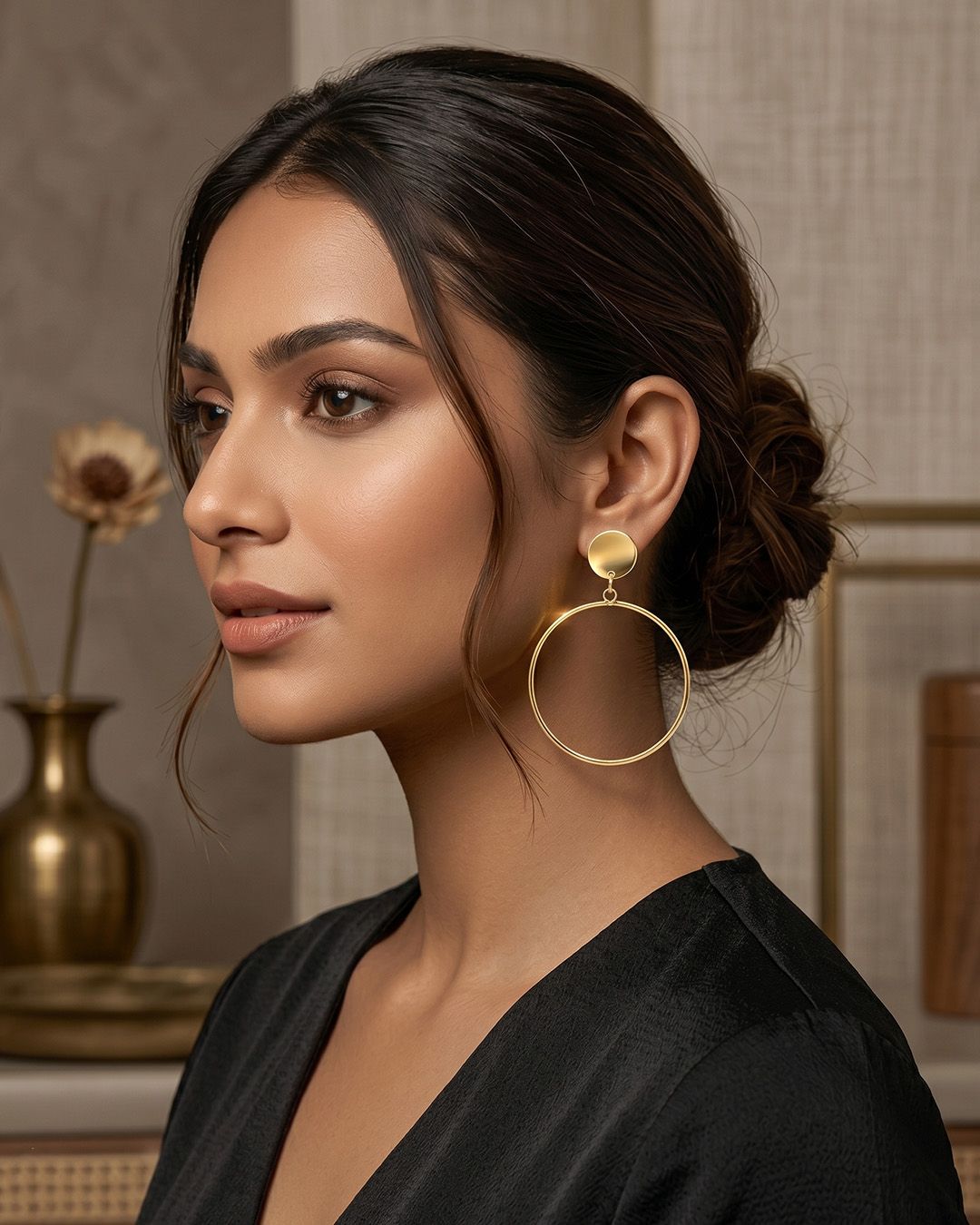 Retro Round Stud S