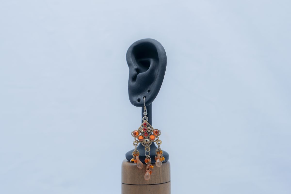 Sunset Mosaic Chandelier Studs