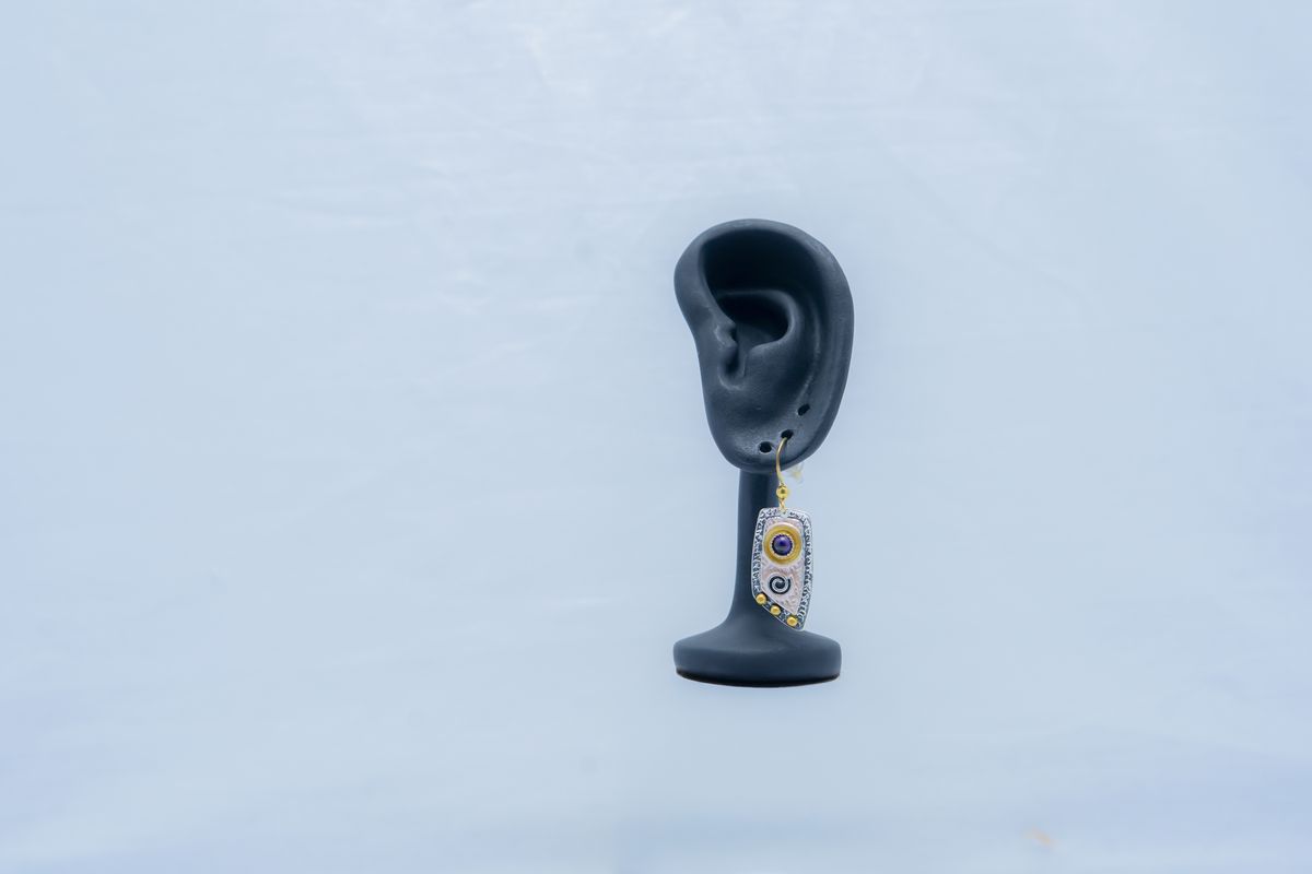 Vintage Drop Earrings - Image 2