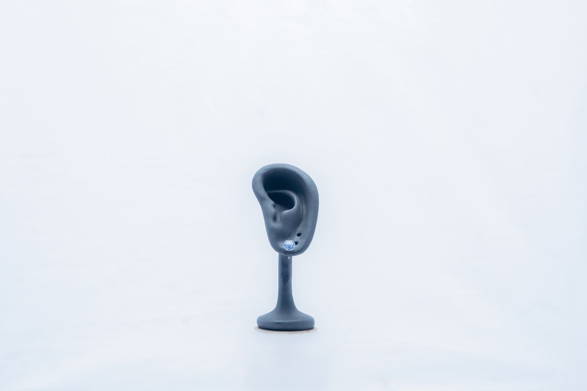 Ocean Pearl Cluster Studs - Image 2
