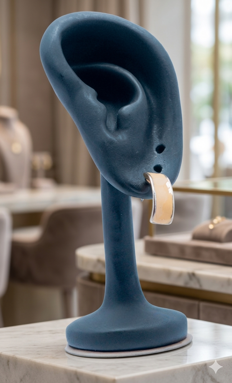 Golden Whisper Studs