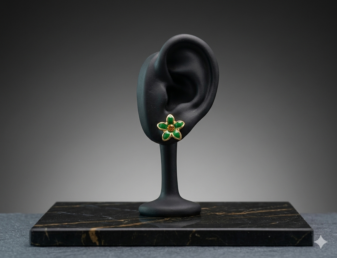 Ocean Bloom Studs