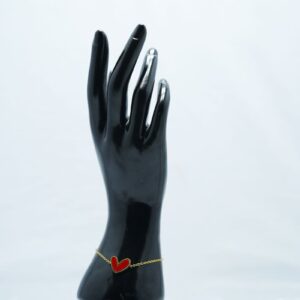 Red Heart Bracele