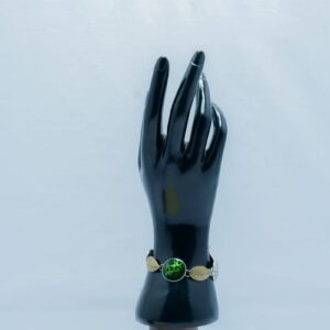 Emerald Charm Bracelet