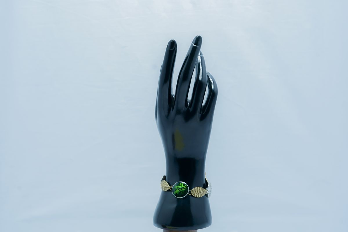 Emerald Charm Bracelet