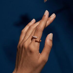 Bamboo Joint Ring