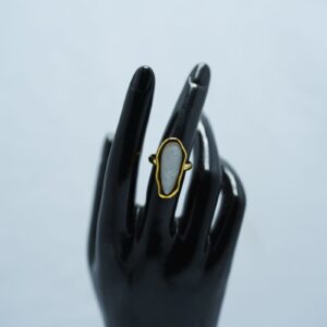 Enamel Drip Glaze Ring