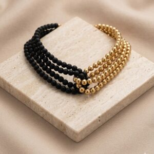 Elegant Layered Beaded Necklace